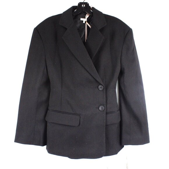 NWT House of CB Hudson Side-Button Sculptural Blazer in Black Size XS - Picture 1 of 13